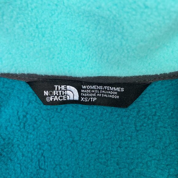 The North Face Fleece Jacket Women's XS Teal Turquoise Full Zip NWOT - Picture 7 of 11